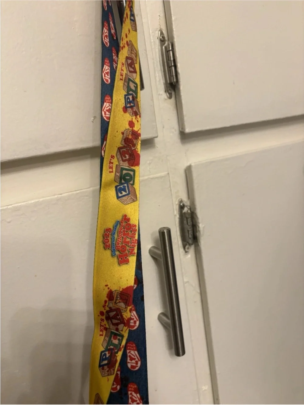 Chucky Universal Studios Halloween Horror Nights 2023 Lanyard with pouch